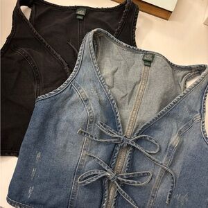 Wild Fable Denim Vests - 2!